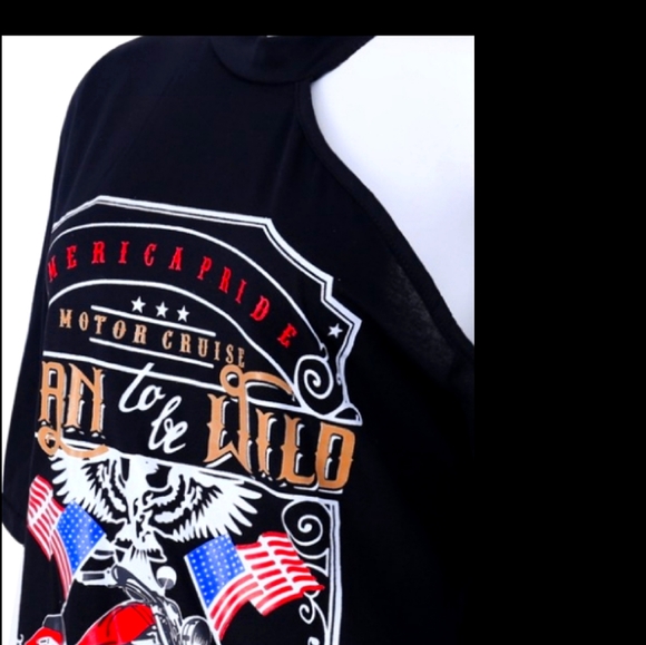 Sexy Cold shoulder tee/mini dress - Picture 9 of 9